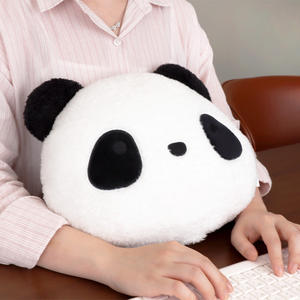 Oreiller en peluche douce Paorang, confortable, 100% polyester, personnage de dessin animé mignon, lavable, pour la maison, la voiture, la chambre à coucher, le bureau, cadeau - Product Image 2