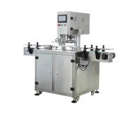 Machine de scellage de canettes de boissons en acier inoxydable, aluminium, verre, métal et papier, à large application