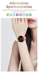 <span class=keywords><strong>Montre</strong></span> de luxe pour <span class=keywords><strong>femme</strong></span> CY37 avec NFC, <span class=keywords><strong>montre</strong></span> intelligente IPS pour femmes, appels Bluetooth, suivi de la santé, suivi de la forme physique, paiement hors ligne, <span class=keywords><strong>bracelet</strong></span> - Product Image 4