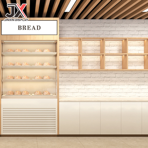 Vitrina de Exhibición LED de Diseño Personalizado de Lujo para Panadería, <span class=keywords><strong>Mueble</strong></span> de Alta Gama para Exhibición de Pasteles, Postres y Pan - Product Image 2
