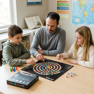 <span class=keywords><strong>Jeu</strong></span> <span class=keywords><strong>de</strong></span> société en carton Prime Climb, <span class=keywords><strong>jeu</strong></span> <span class=keywords><strong>de</strong></span> cartes éducatif sur les nombres et <span class=keywords><strong>la</strong></span> stratégie pour l'apprentissage familial et les jeux en classe - Product Image 4