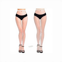 2024 collants taille haute bas résille Sexy avec motif floral taille libre bas de corps en Nylon Spandex