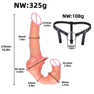 Vibrador Dildo Portátil CITYFUN, Dildo para Lesbianas, Strapon, Tapón Anal, Masajeador con Tres Motores de Vibración, Juguetes Sexuales para Lesbianas - Product Image 2