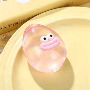 Jouets sensoriels anti-stress en TPR en forme d'œuf à grande bouche de dessin animé mignon - Product Image 6
