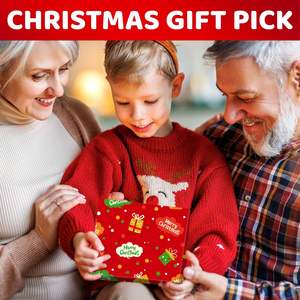 Christmas Gifts for Kids 4-12 Years Old Crew Knitted <strong>Socks</strong> <strong>Secret</strong> Santa Gnome Winter Holiday Gift for Boys and Girls - Product Image 6