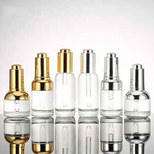 Bouteille de <span class=keywords><strong>parfum</strong></span> en verre rond transparent avec bouchon à bouton-poussoir en métal, nouvelle collection <span class=keywords><strong>2022</strong></span>, 20, 30, 50 ml - Product Image 4