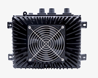 Chargeur de batterie au plomb-acide au lithium 3,3 kW 72V40A à charge rapide IP67, chargeur de batterie entièrement scellé pour voiturette de golf avec bus CAN, tricycle