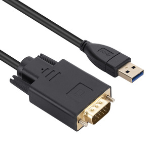 Câble adaptateur USB 3.0 vers VGA 1,8 m, connexion de carte graphique externe sans pilote - Product Image 5