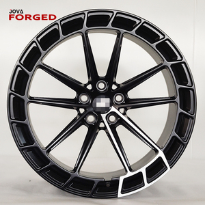 JOVA New Commercial Custom Brushed Aluminum Alloy 5x114.3 Frozen Gold Forged Multi-<b>Spoke</b> Retrofit/Upgrade Passenger Car <b>Wheels</b> - Product Image 2