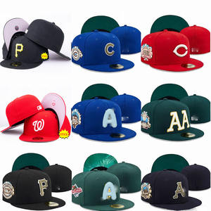 Nuovo Cappello da Baseball Originale Fifty 6 Panel <span class=keywords><strong>XL</strong></span> Bicolore Bianco 7/8 da Uomo, Cappellino <span class=keywords><strong>Snapback</strong></span>, Cappelli Aderenti, Produttore di Cappelli - Product Image 2