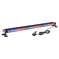 Barre lumineuse de signalisation LED 38 pouces PC IP67 pour camion tout-terrain, VTT, bateau, 5 modes de clignotement, lumière d'urgence