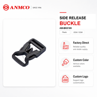 Accessoires de poussette avec boucle à dégagement latéral pour la fixation de demi-boucles sur interface de sangle, compatible ANMCO, approvisionnement en vrac