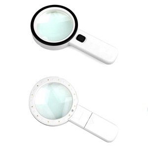 <span class=keywords><strong>Loupe</strong></span> à main LED 10X, <span class=keywords><strong>loupe</strong></span> éclairée pour les personnes âgées, <span class=keywords><strong>lecture</strong></span>, inspection, pièces de monnaie, bijoux, exploration - Product Image 1
