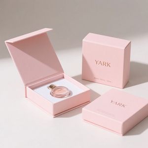 Custom Logo Design Recyclable Luxury Perfume Textured Finish Art Paper UV Coated Recyclable Packaging - Product Image 6