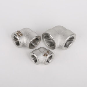 Thép không gỉ 304 <span class=keywords><strong>1</strong></span>/<span class=keywords><strong>2</strong></span> "Nữ chủ đề 90 độ khuỷu tay <span class=keywords><strong>1</strong></span>/<span class=keywords><strong>2</strong></span>" <span class=keywords><strong>inch</strong></span> nặng rèn 90 ° góc cạnh nữ ren ống adapter phù hợp - Product Image 3