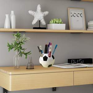 <span class=keywords><strong>Porte</strong></span>-stylo sur le thème du football, organisateur de papeterie de bureau, fournitures scolaires, cadeau promotionnel pour les amateurs de football - Product Image 6