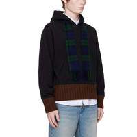 Fabricant de vêtements d'hiver en tricot sur mesure, pull en tricot, écharpe, sweat à capuche pour hommes