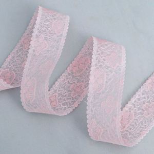 Ruban de dentelle double couche personnalisé, délicat, 3 cm, 10 yards, bordure élégante, écologique, lavable, pour emballage cadeau de mariage et bouquets de mariée - Product Image 6