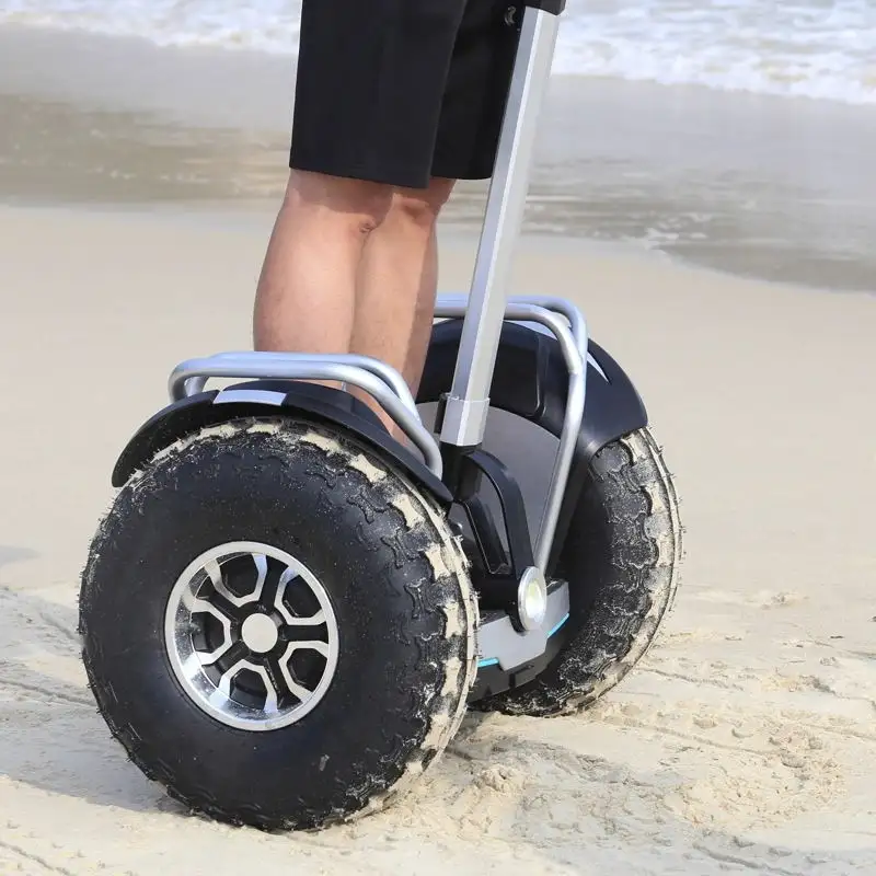 Personal Transporter Two Wheels Offroad Seaside Self Balancing Walk 2 Wheel Stand Up Electric Scooter