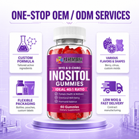 Gummies Myo & D-Chiro Inositol Plus sur Mesure pour le Bien-être Féminin – Formule Personnalisée OEM/ODM en Marque Blanche – Chaîne d'Approvisionnement Stable