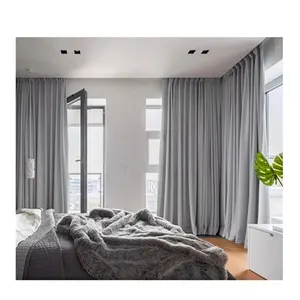 <span class=keywords><strong>Cortinas</strong></span> opacas <span class=keywords><strong>de</strong></span> tela personalizadas para Hotel y apartamentos, <span class=keywords><strong>cortinas</strong></span> <span class=keywords><strong>modernas</strong></span> para dormitorio, <span class=keywords><strong>sala</strong></span> <span class=keywords><strong>de</strong></span> estar, color negro, <span class=keywords><strong>2022</strong></span> - Product Image 1