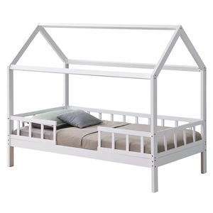 <span class=keywords><strong>Lit</strong></span> simple pour enfant <span class=keywords><strong>en</strong></span> bois de <span class=keywords><strong>pin</strong></span> massif, blanc, durable, moderne, avec 2 tiroirs de rangement, meubles de chambre à coucher - Product Image 2
