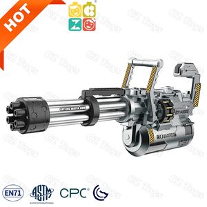 Новинка: Электрический водяной пистолет Гатлинга с автоматической подачей воды, непрерывной стрельбой и увеличенной емкостью, импульсный электрический водяной пистолет Гатлинга - Product Image 2