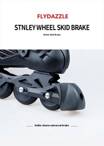Embouts de frein universels de <span class=keywords><strong>patin</strong></span> à roulettes en PU recommandés par les enfants chaussures plates en ligne avec porte-tournevis pièces de patins à <span class=keywords><strong>glace</strong></span> - Product Image 3