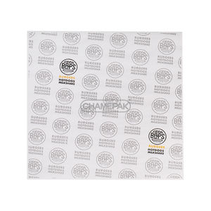 Impressão Flexográfica Personalizada Tamanho Personalizado e Papel Padrão Papel De Embrulho De Alimentos Papel De Hambúrguer para Sanduíche - Product Image 4