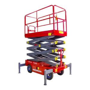 Lift Gunting Bertenaga Listrik 8 Meter Dapat Mengangkat dan Menurunkan Secara Vertikal untuk Melakukan Operasi di Ketinggian Tinggi, Pengangkatan Gunting - Product Image 1