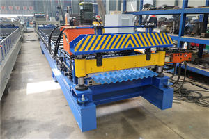 골판지 지붕 패널 롤 성형 기계, 타일 프로파일 기계, 루핑 시트 작성 기계 - Product Image 2