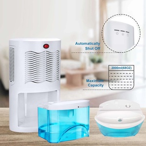 Déshumidificateur semi-conducteur avec réservoir d'eau amovible, mini déshumidificateur portable pour la maison, 1L par jour - Product Image 4