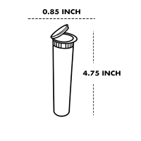 6 d 13 d 19 d 30 d 60 Dram Pop Top Conteneurs Flacons tubulaires en plastique Dram Pop Top Bouteilles