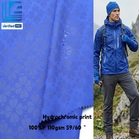 Tissu Magique Hydrochromique à Changement de Couleur 110 g/m² 100 % Polyester Imprimé pour Vêtements de Filles, Tenues de Sport et Équipements d'Extérieur