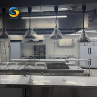 Équipement de cuisine pour buffet de restaurant de fruits de mer, équipement de restaurant en acier inoxydable pour hôtel, équipement de kiosque de restaurant sur bateau