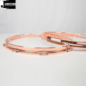 Jingying 2025 Cerchi per Rullante da 14 Pollici di Alta Qualità, Oro/Bronzo/Oro Rosa, 10 Fori, Parti e Accessori per Batteria - Product Image 3