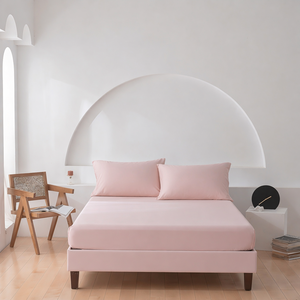 Vente en gros de housse de <span class=keywords><strong>couette</strong></span> en satin de bambou 100% tissé et ensemble de draps king size 400TC pour usage domestique - Product Image 6