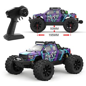 JIUSI Professional 1/14 Voiture RC brossée 4WD Véhicule de course à grande vitesse Voiture experte télécommandée pour enfants avec câble USB inclus - Product Image 3