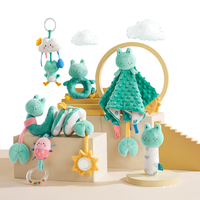 Couverture de sécurité pour bébé en peluche super douce en polyester, tête d'animal personnalisée, fabrication à l'usine de Dongguan