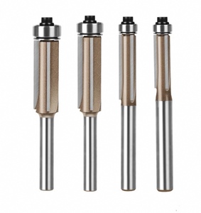 6.35mm Shank Carbide Flush Trimming Router Bits Wood Edge <strong>Trimmer</strong> 3-Flute Woodworking Laminate <strong>Trimmer</strong> with OEM Customizable - Product Image 4