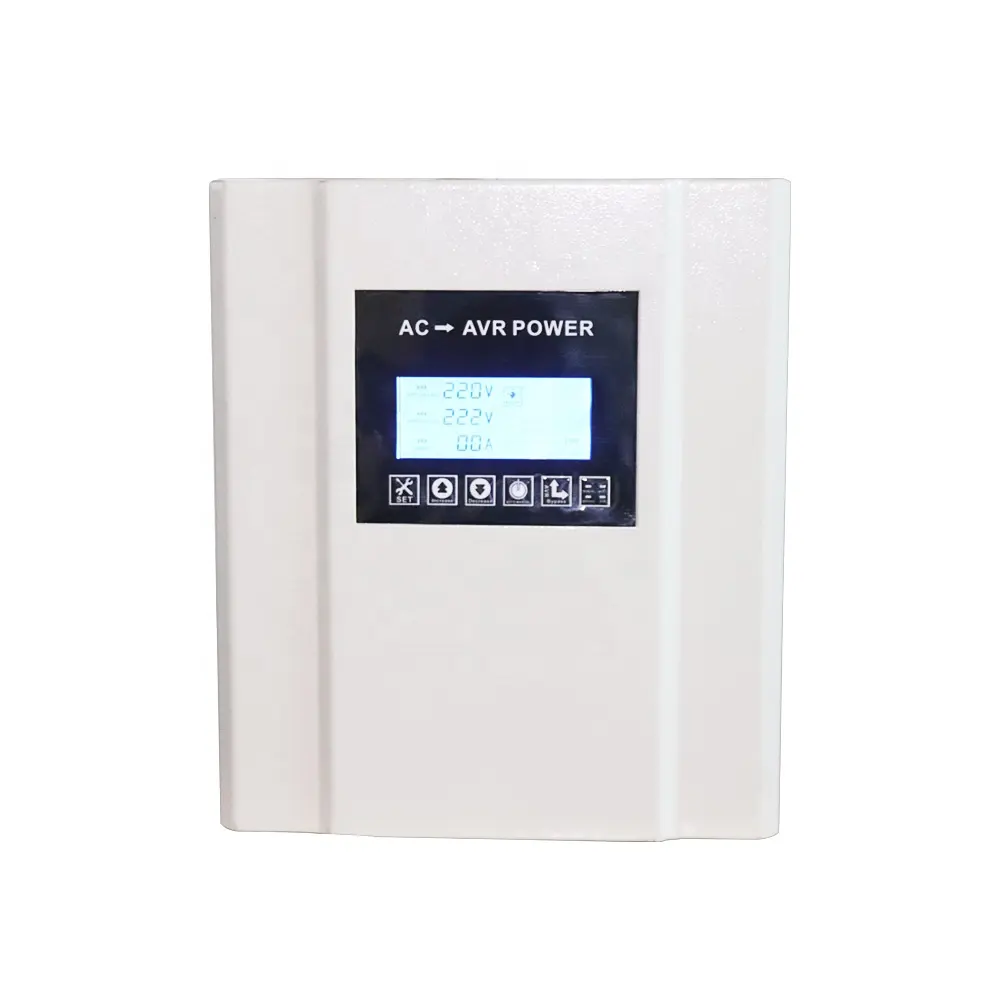 single phase servo voltage regulator 220V /110V SVC 5000w Automatic Voltage Regulator for home