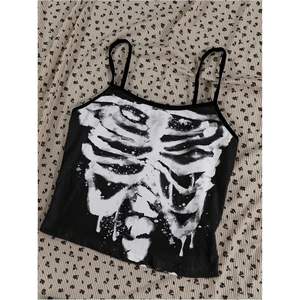 Camisola Corta Personalizada para Mujer, con Tirantes Finos, Aberturas y Relleno en el Pecho, Ajustada y Transpirable, Paquete de 3 - Product Image 3