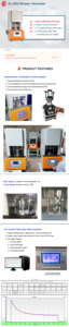 JIS K6300 DIN 53523 ASTM D3346 ISO 289 ASTM D1646 Viscosimètre à disque de cisaillement <span class=keywords><strong>Mooney</strong></span> Viscosimètre <span class=keywords><strong>Mooney</strong></span> en caoutchouc - Product Image 4