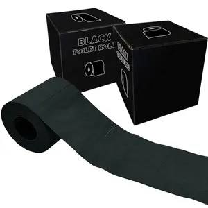 Radio con GPS para coche, papel higiénico con impresión personalizada, 2 capas, color negro, novedad