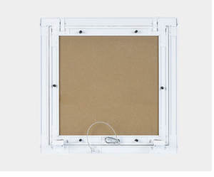 Panneau d'accès pour cloisons sèches en aluminium de 450X450MM pouces pour carreaux de plafond Alarme de porte d'entrée de service Trappe d'inspection murale Accès à la salle de bain - Product Image 2