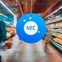 Plaque de suspension professionnelle en PVC étanche avec puce NFC et RFID NTAG213 215 216 pour réseaux sociaux, adhésion et paiement