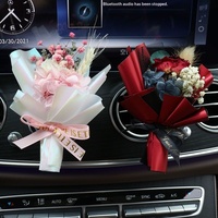 Penyegar Udara Mobil Kreatif Buket Bunga Kering Dekorasi Interior Mobil Ornamen Wangi untuk Ventilasi Udara Mobil Hadiah China OPP