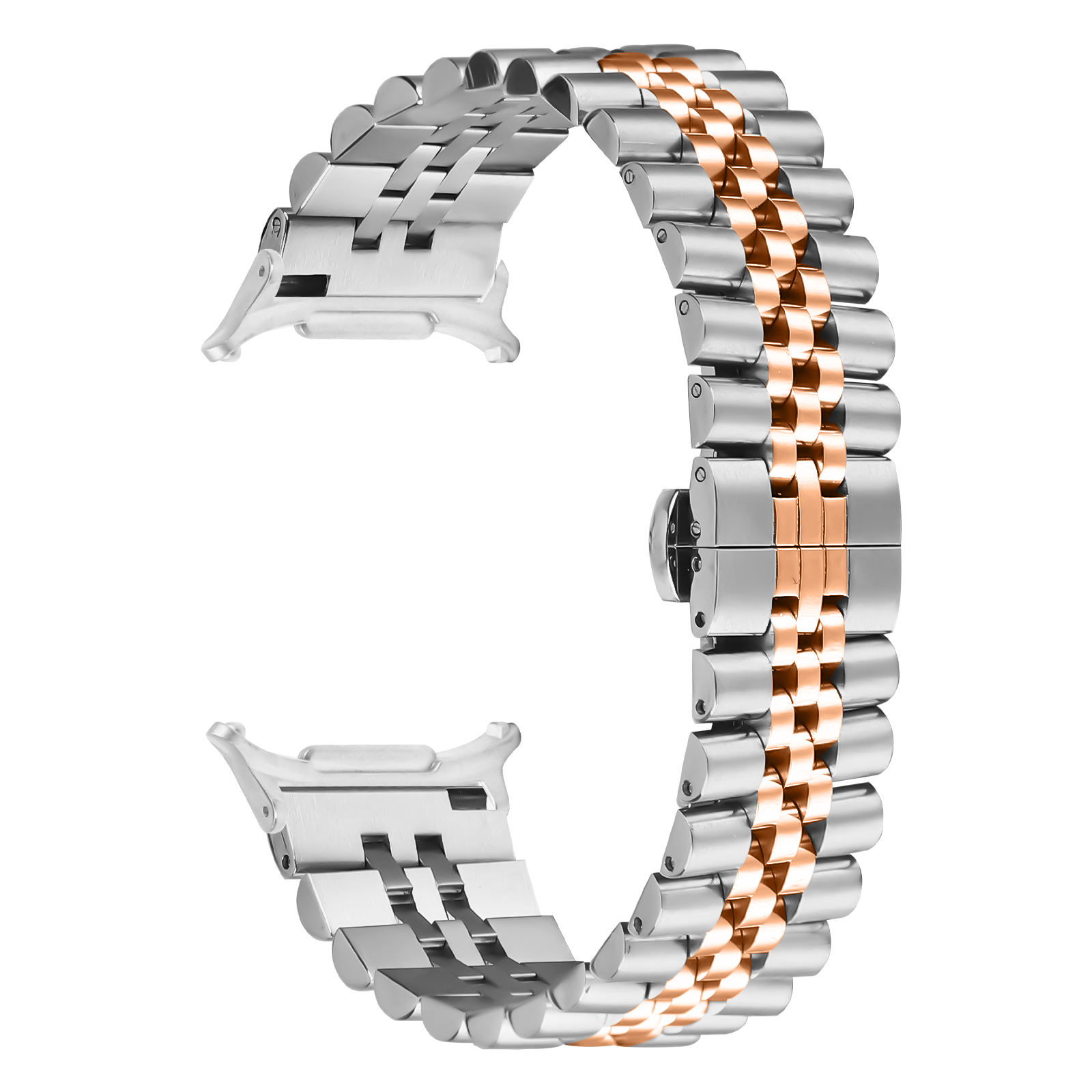 สีเงินสีโรสโกลด์