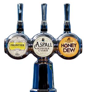 Cervecería cerveza barril máquina medallones cerveza barril LED convexo Rana ojo de pez lente grifo insignias en barril signos superiores clips lentes de fuente - Product Image 1