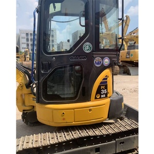 100% orijinal japonya Ultra dar alanlar düşük saat için hidrolik ekskavatörler <span class=keywords><strong>Komatsu</strong></span> <span class=keywords><strong>PC35MR</strong></span> mikro kazıcı kullanılır - Product Image 3